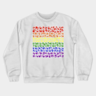 Rainbow flag LGBT Crewneck Sweatshirt